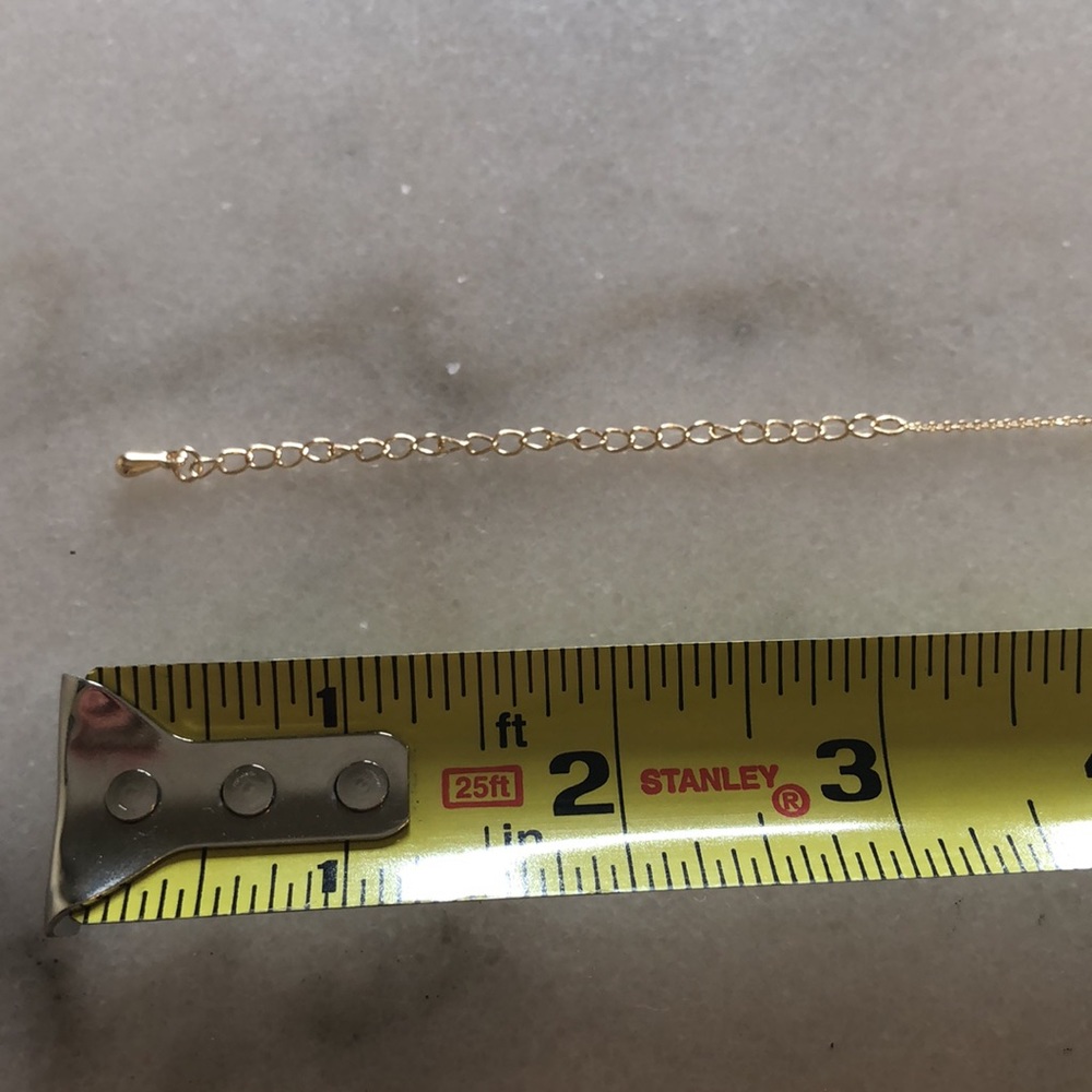 Rainbow bar necklace in Gold color - Picture 11 of 11